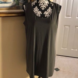 🍸Lovely Clara SunWoo long stretch swingy sleeveless camisole tunic